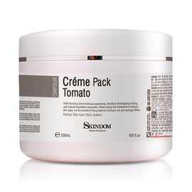 [Skindom] Cream Pack Tomato (500ml) - Trouble, Oily, Massage Cream, Skin Shop Only